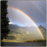 Arc en Ciel & Cascades & Montagnes