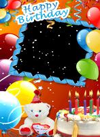 Birthday Photo Montage スクリーンショット 1