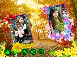 Dual Beautiful Photo Frames পোস্টার