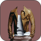 Man modern suits photo maker icon
