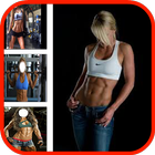 Woman Six Pack Photo Maker icône