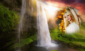 Waterfall Photo Frames постер