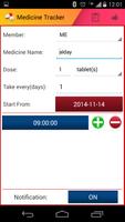 Medicine Tracker اسکرین شاٹ 3