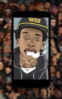 Wiz Khalifa Rapper Wallpaper screenshot 2