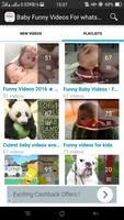 5000+ Babby Funny Videos capture d'écran 2