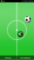 Brazil Soccer Wallpaper اسکرین شاٹ 1