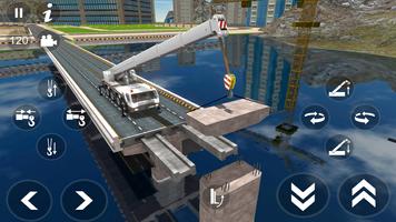 Bridge Constructor 2018-Konstruksi Bangunan screenshot 2
