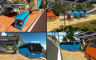 Extreme Coach Bus Simulator 3D capture d'écran 2