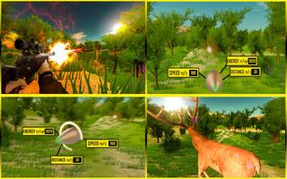 Deer Hunting VR Shooter Games Affiche