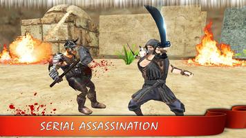 Ninja Gladiator Fighting Arena اسکرین شاٹ 1