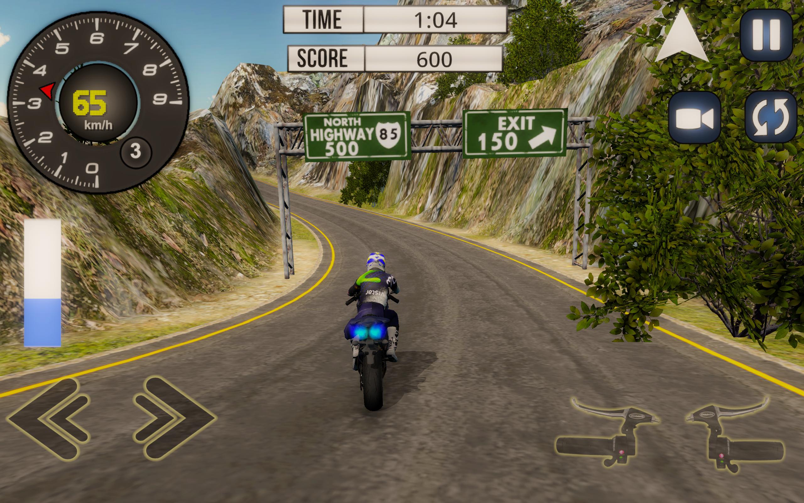 motorcycle long road trip game mod apk