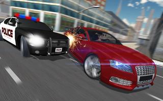 Police Car Chase-Criminal Case capture d'écran 3