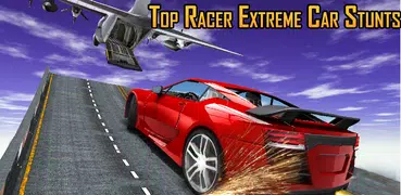 Skydiving Car Racer-Impossible Car Stunts Games 3D