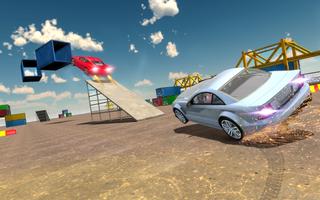 Skydiving Car Racer-Impossible Car Stunts Games 3D ảnh chụp màn hình 2