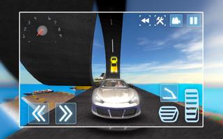 Skydiving Car Racer-Impossible Car Stunts Games 3D ảnh chụp màn hình 3