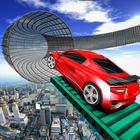 Tracks Rooftop Stunt Car GT Racing game-Impossible biểu tượng