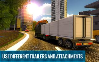 Cargo Trailer Transport Truck اسکرین شاٹ 1