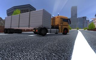 Cargo Trailer Transport Truck screenshot 3