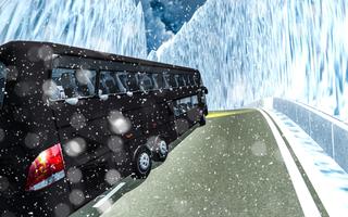 Snow Bus Driving Simulator 3D screenshot 3