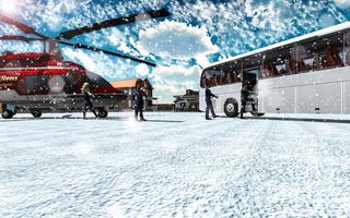 Snow Bus Driving Simulator 3D Ekran Görüntüsü 1