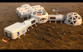 Space Construction Simulator-Mars Colony Survival captura de pantalla 2