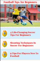 Football Tips for Beginners โปสเตอร์