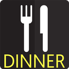 Dinner Recipes Offline icône