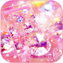 Pink Diamond Glitter Theme APK