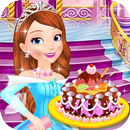 🍰Princess's candy bake cake🍰-cooking sugar cakes APK