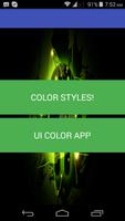 Developers Colors Styles Affiche