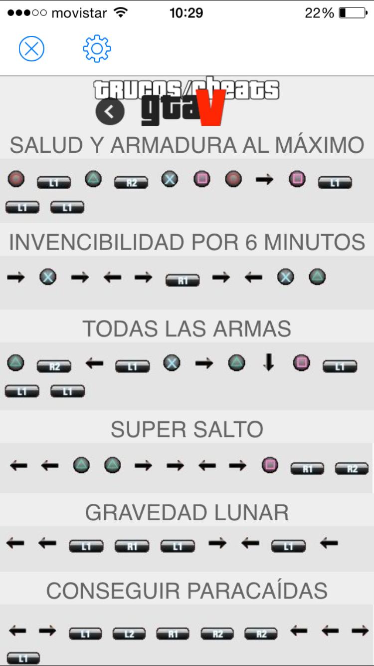 The description of Trucos GTA 5 - PC/PS3-4/XBOX App.