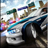 Police Chase Car - Crime Cop Robber Stunden Zeichen