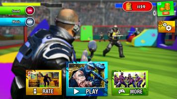 Paintball Shooting Combat Arena: Real Softball Fun capture d'écran 3