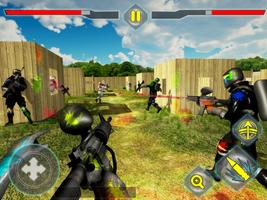 Paintball Shooting Arena: Real Battle Field Combat capture d'écran 3