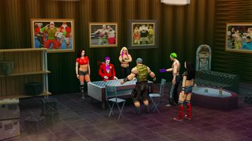 Beat Em Up Wrestling Game captura de pantalla 2