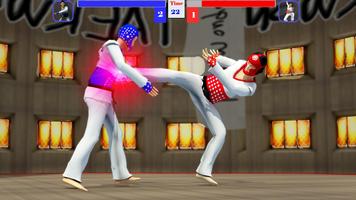 Taekwondo Fighting poster