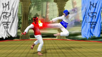 Taekwondo combate 2017: Kung fu karatê revolução imagem de tela 1