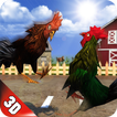 Angry Rooster Fighting Hero: Farm Chicken Battle