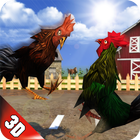 Angry Rooster Fighting Hero: Farm Chicken Battle icon