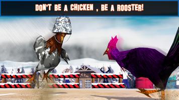 Angry Rooster Fighting Hero: Farm Chicken Battle captura de pantalla 1