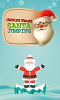 Christmas Santa Jumping poster