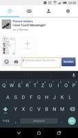 Touch Messenger syot layar 1