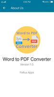 Word To PDF Converter Affiche