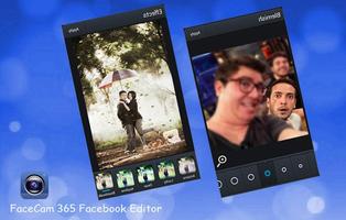 FaceCam 365  FB Editor ภาพหน้าจอ 2