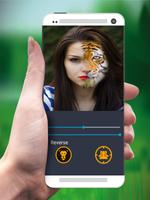 Face Changer :Tiger Morphing capture d'écran 1