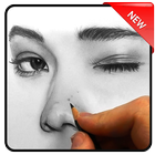 Face Drawing Tutorial-icoon