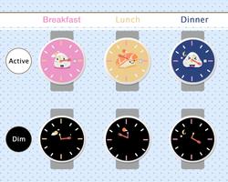 1 Schermata Sushi Watch Face - Moto 360