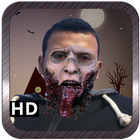 Scary Zombie Face Maker Pro أيقونة