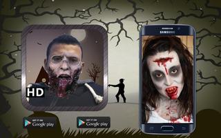 Scary Zombie Face Maker Pro captura de pantalla 3