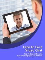 Face to Face Video Chat Review โปสเตอร์